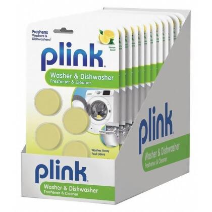 Plink Dishwasher Fresherner and Cleaner,PK12 PAL124T 