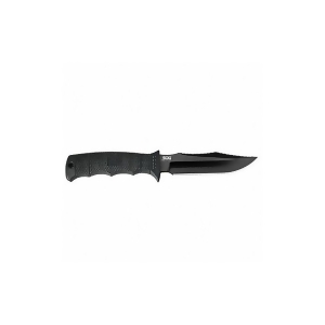 Sog Fixed Blade Knife,Black,Steel,Straight E37sn-cp - All