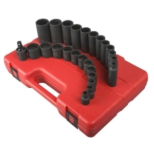 UPC 956256200841 product image for Sunex Master Sae Impact Socket Set,25 pcs. 3326 - All | upcitemdb.com