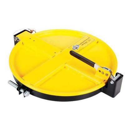 Pig Drum Lid,Yellow,Steel,55 gal DRM659-YW 