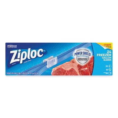 Ziploc® Slider Freezer Bags, 1 gal, 9.5