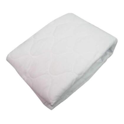 R & R Textile Mattress Pad,54 in W,White X41205 