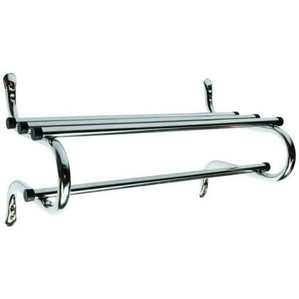 Csl Wall-Mount Garment Rod,30 in W,Silver TMK-30 