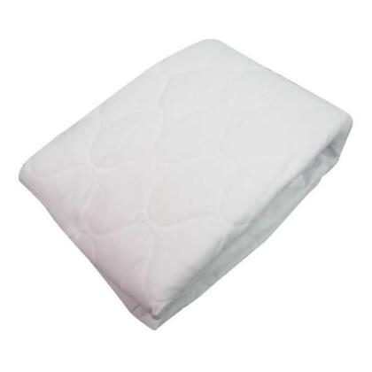 R & R Textile Mattress Pad,39 in W,White X41203 