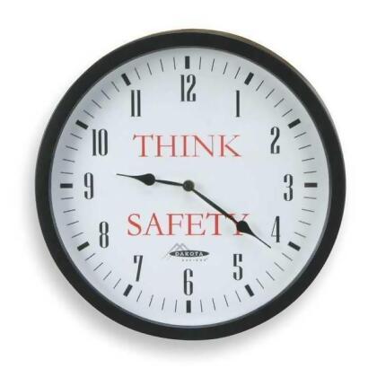 Manufacturer Varies Analog Clock,Metal,14