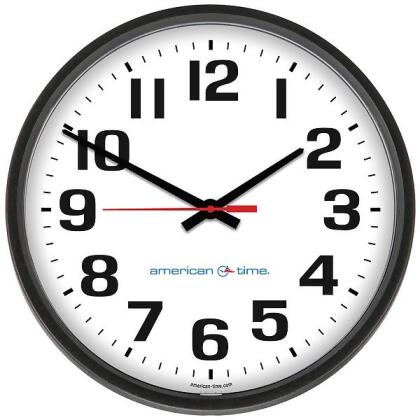Manufacturer Varies Analog Clock,Plastic,13 1/8