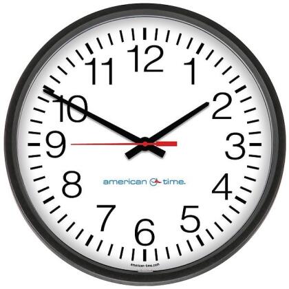 Manufacturer Varies Analog Clock,Plastic,13 1/8