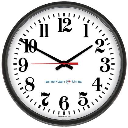 Manufacturer Varies Analog Clock,Plastic,13 1/8
