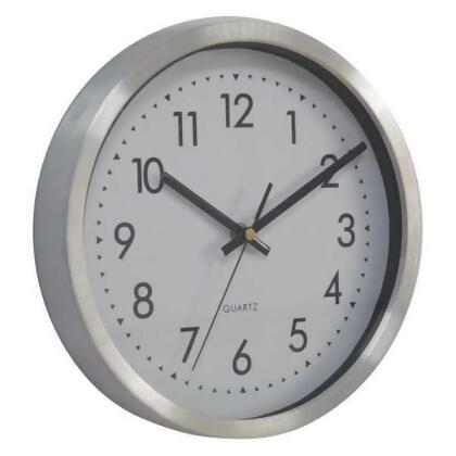 Manufacturer Varies Analog Clock,Aluminum,10