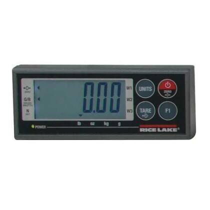 Rice Lake Weighing Systems Scale Remote Display,LCD,3 in H,6 in W 174784 