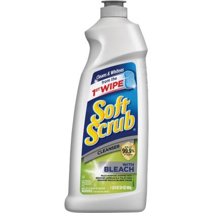 Soft Scrub 24 Oz. Cleanser With Bleach 3006586 
