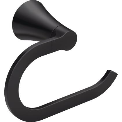 Moen Mikah Matte Black Towel Ring Y0786BL 