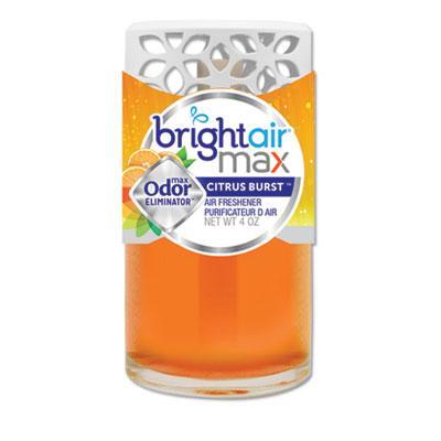 BRIGHT Air® Max Scented Oil Air Freshener, Citrus Burst, 4 Oz 900440EA 