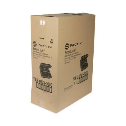 Pactiv Disp Carry-Out Ctnr,154 oz,9 in W,PK150 YHLB09030000