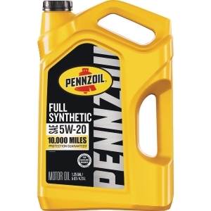 UPC 071611022675 product image for Pennzoil Full Synthetic 5W-20 Motor Oil, 5 Qt. 550058599 Pack of 3 - All | upcitemdb.com