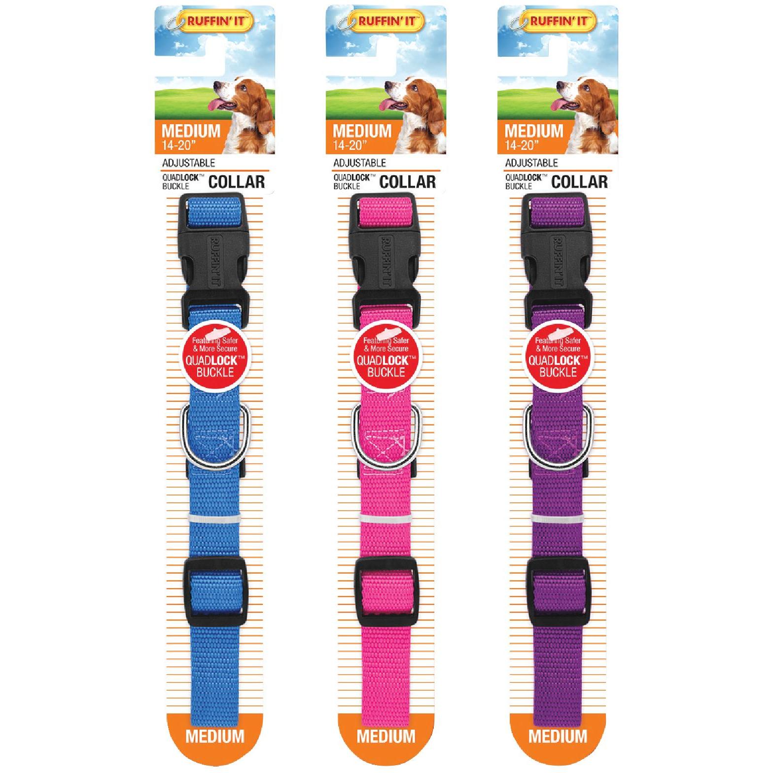 Westminster Pet Ruffin' it Adjustable 14 In. to 20 In. Nylon Dog Collar 34142 alternate image