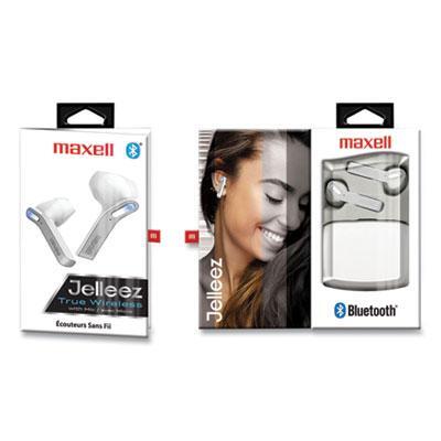 Maxell® Jelleez True Wireless Earbuds, White 199461 alternate image