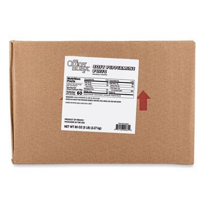 Office Snax® Candy Assortments, Peppermint Puffs Candy, 5 lb Carton 00661 alternate image