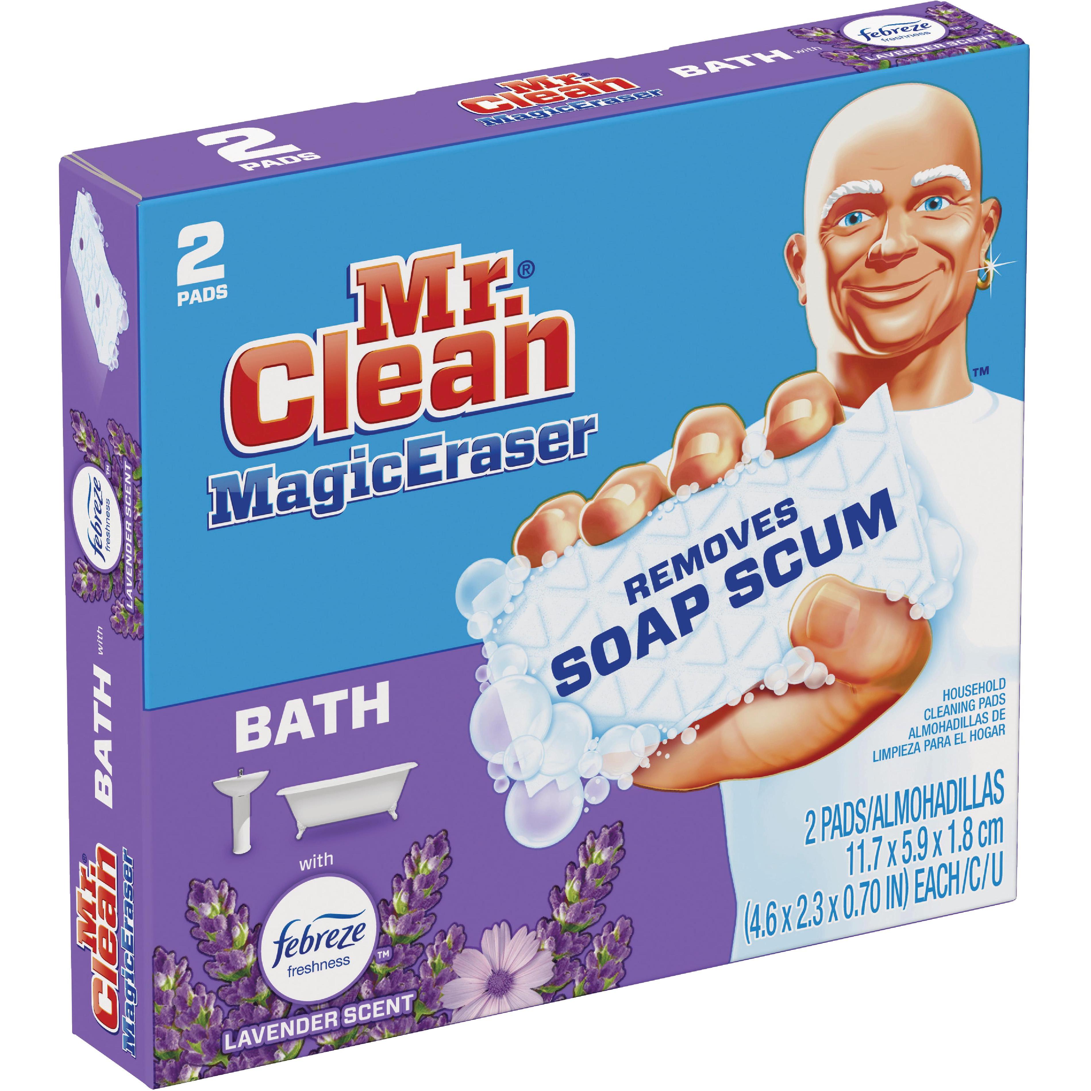 Mr. Clean Magic Eraser Febreze Lavender Scent Bath Cleansing Pad (2-Count) alternate image