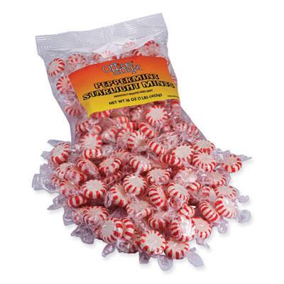 Office Snax® Candy Assortments, Starlight Peppermint Candy, 1 lb Bag 00670 alternate image