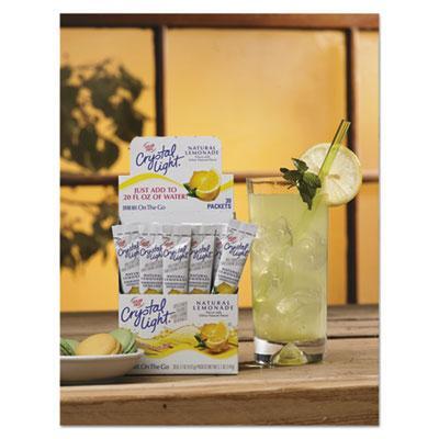 Crystal Light® Flavored Drink Mix, Lemonade, 30 .17oz Packets/box GEN00796 alternate image