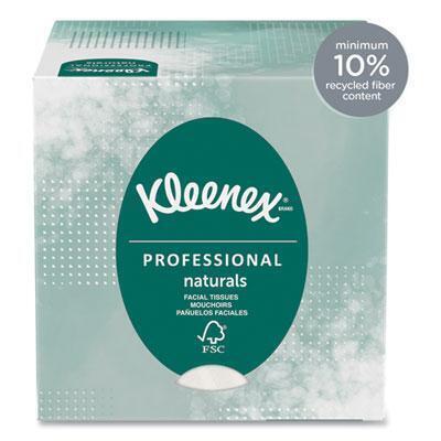 Kleenex® Naturals Facial Tissue, 2-Ply, White, 90 Sheets/Box 21272 alternate image