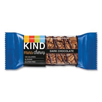 KIND Minis Chewy, Dark Chocolate, 0.81 Oz,10/pack 27896 alternate image