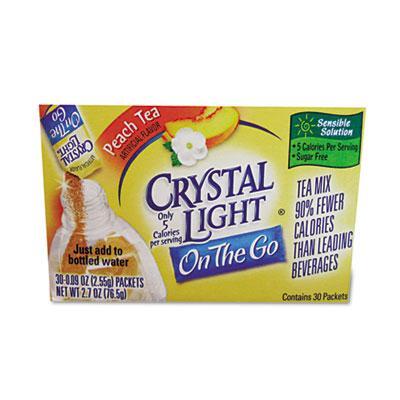 Crystal Light® Flavored Drink Mix, Peach Tea, 30 .09oz Packets/box GEN00797 alternate image