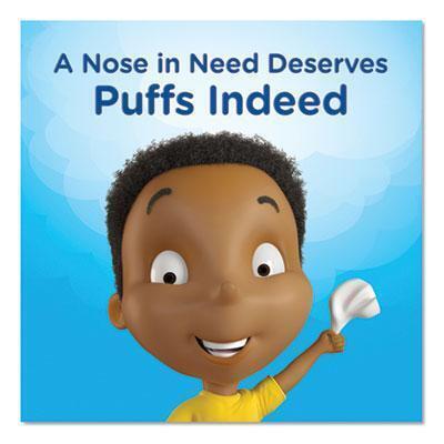 Puffs® White Facial Tissue, 2-Ply, 180 Sheets/Box 87611BX alternate image