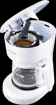 Mr. Coffee 5-Cup White Switch Coffee Maker - McCabe Do it Center