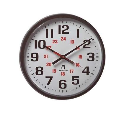 Manufacturer Varies Analog Clock,Plastic,13 1/8" Diameter E56BASD314G alternate image