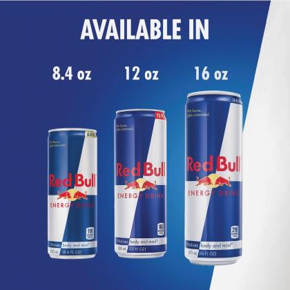Red Bull 12 Oz. Original Flavor Energy Drink RB4816 Pack of 24 alternate image