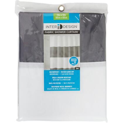 iDesign Zeno 72 In. x 72 In. Striped Shower Curtain 26915 alternate image