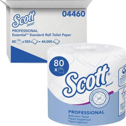 Scott Commercial Toilet Paper (80 Regular Rolls) 04460 alternate image