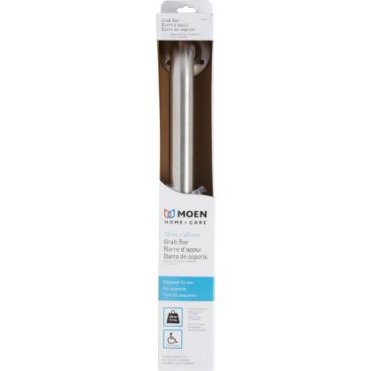 Moen Home Care 18 In. Exposed Screw Grab Bar, Stainless Steel LR7518 alternate image
