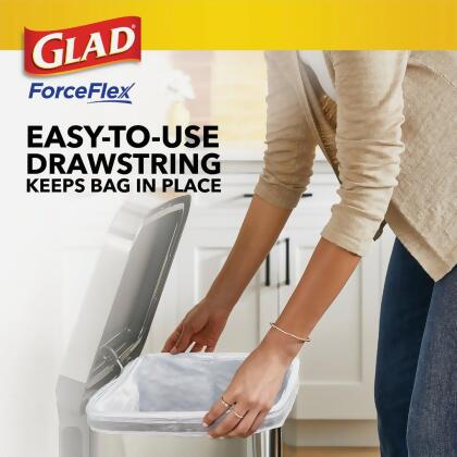 Glad ForceFlex 13 Gal. Tall Kitchen Trash Bags (40-Count) 79224 alternate image