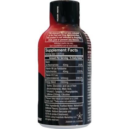 5-hour ENERGY Shot, Extra Strength, Berry, 1.93 oz 507267 Pack of 12 alternate image