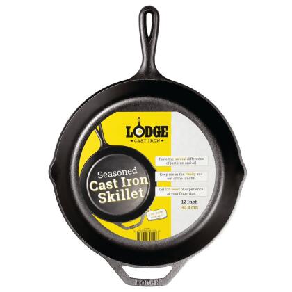 Lodge 12 In. Cast Iron Skillet with Assist Handle L10SK3 alternate image
