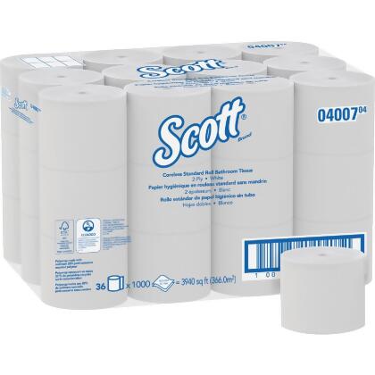 Scott Essential Coreless Standard Roll Bath Tissue (36 Rolls) 04007 alternate image