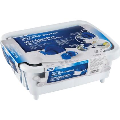 Camco Heavy-Duty Plastic 9.50 In. x 11.69 In. White RV Dish Drainer 43511 alternate image