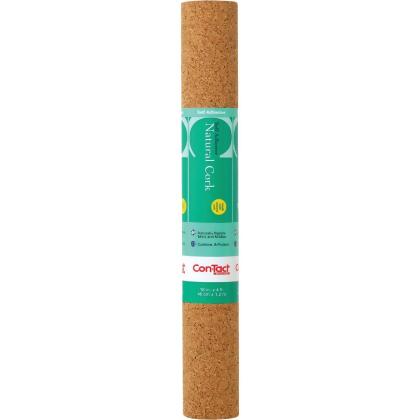 Con-Tact 18 In. x 4 Ft. Cork Self-Adhesive Shelf Liner 04F-C6421-06 alternate image