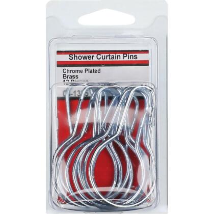 Lasco Chrome Shower Curtain Hook (12 Count) 08-1385 alternate image