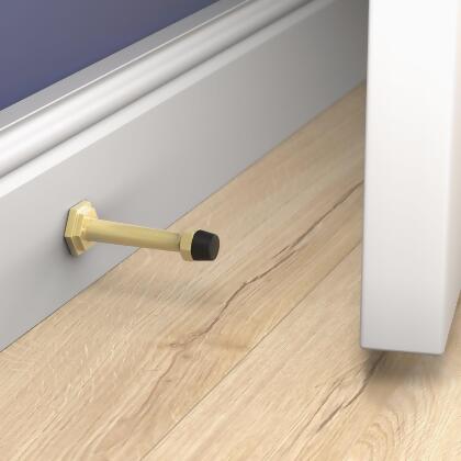 National Hardware 3 In. Brushed Gold Powell Door Stop N830-532 alternate image