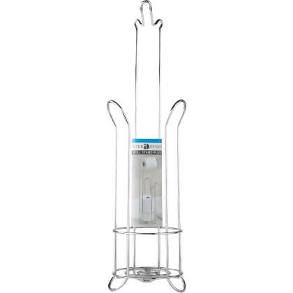 iDesign Classico Chrome Freestanding Toilet Paper Holder 68710 alternate image