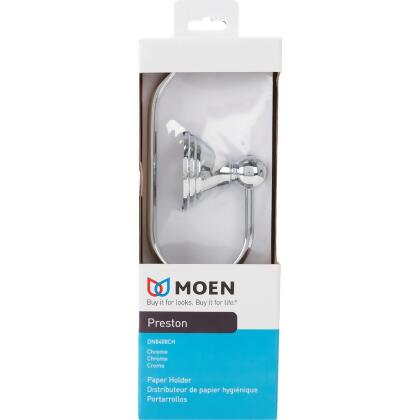 Moen Preston Wall Mount Toilet Paper Holder, Chrome DN8408CH alternate image