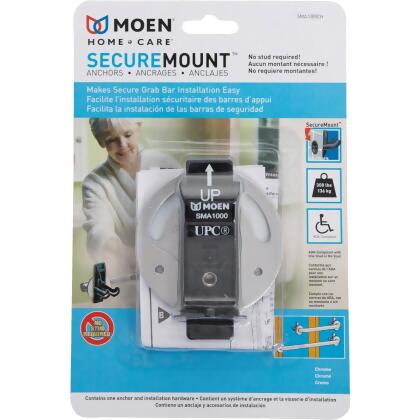 Moen Home Care 300 Lb. Stainless Steel Grab Bar Mounting Anchor SMA1005CH alternate image