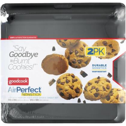 Goodcook AirPerfect 14 x 12 & 16 x 14 Non-Stick Cookie Sheet (2-Pack) 04498 alternate image