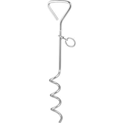Smart Savers 15.75 In. Corkscrew Iron Dog Tie-Out Stake 10034 Pack of 12 alternate image