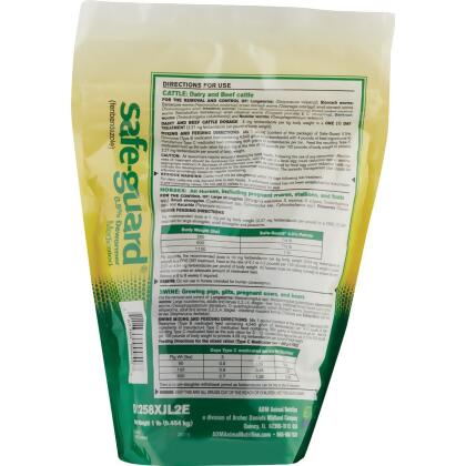 ADM Safe-Guard 1 Lb. Multi-Species Dewormer D1258XJL2A alternate image
