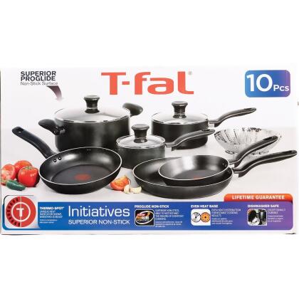 Initiatives Non-Stick Black Cookware Set (10 Piece) B208SA64 alternate image